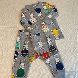 Easter Hanna Andersson Long Johns Size 3-6 MO
